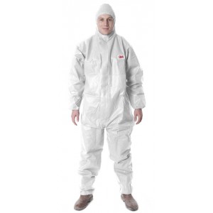 Combinezon antichimic alb 3M 4515