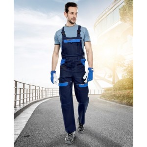 Pantaloni de lucru cu pieptar PROFESIONALI COOL TREND BLEUMARIN H8420 