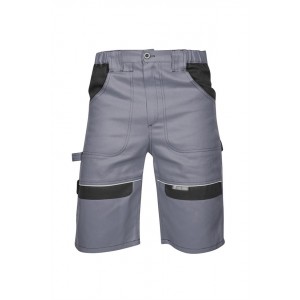 Pantaloni scurti de lucru PROFESIONALI COOL TREND gri-negru H8604 