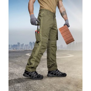 Pantaloni de lucru URBAN kaki H6449 in talie