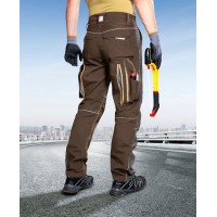 Pantaloni de lucru URBAN maro H6456 in talie
