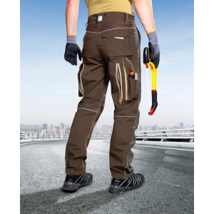 Pantaloni de lucru URBAN maro H6456 in talie