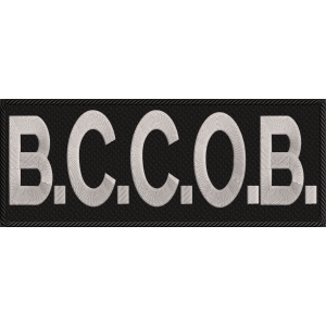EMBLEMA - POLITIA ROMANA VESTA DIRECȚIA DE COMBATERE A CRIMINALITĂȚII ORGANIZATE (  B.C.C.O.B. )
