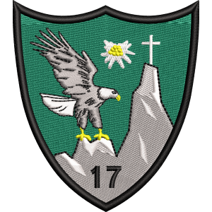 Emblema Batalionul 17 Vanatori de Munte DRAGOS VODA