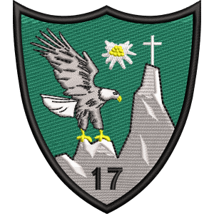 EMBLEMA Batalionul 17 Vanatori de Munte DRAGOS VODA