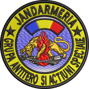 EMBLEMA JANDARMI GRUPAREA ANTITERO SI ACTIUNI SPECIALE