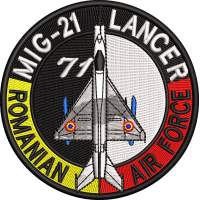 EMBLEMA - MIG 21 LANCER Romanian Air Force