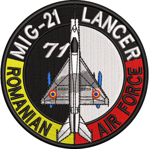 EMBLEMA - MIG 21 LANCER Romanian Air Force