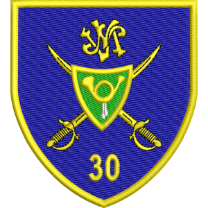 EMBLEMA BRIGADA 30 GARDA MIHAI VITEAZUL