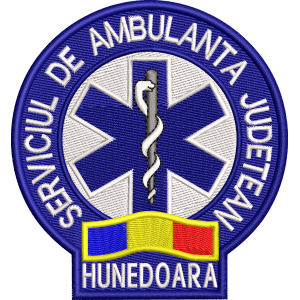 EMBLEMA AMBULANTA SAJ MANECA - HUNEDOARA