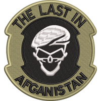 Emblema THE LAST IN AFGANISTAN