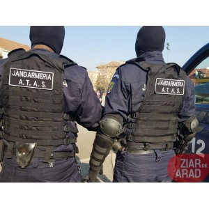 Ecuson spate brodat " JANDARMERIA antitero si actiuni speciale"
