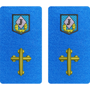 GRADE JANDARMI PREOT LOCOTENENT COLONEL (ASIMILAT) - CRESTIN ORTODOX