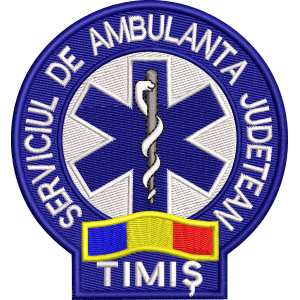EMBLEMA AMBULANTA SAJ MANECA - TIMIS