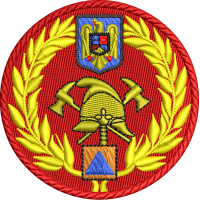 Emblema coifura SVSU brodata