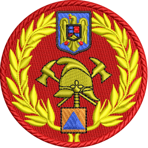 Emblema coifura SVSU brodata