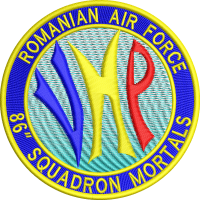 ECUSON / EMBLEMA 86" SQUADRON MORTALS