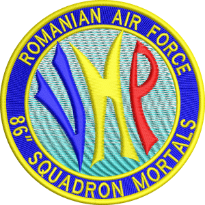 ECUSON / EMBLEMA 86" SQUADRON MORTALS