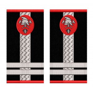GRADE LOCOTENENT COLONEL POMPIERI - PASPOAL LANA NEGRU