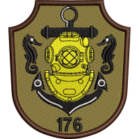 EMBLEMA Divizionul 176 nave scafandri de mare adancime