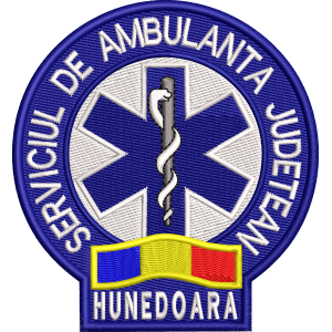 EMBLEMA AMBULANTA SAJ MANECA HUNEDOARA