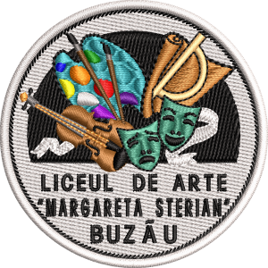 EMBLEMA Şcoala LICEUL DE ARTE Buzău ( VARIANTA NOUA )