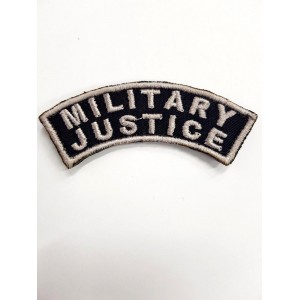 Patch-uri militare / EMBLEMA MILITARY JUSTY / combat