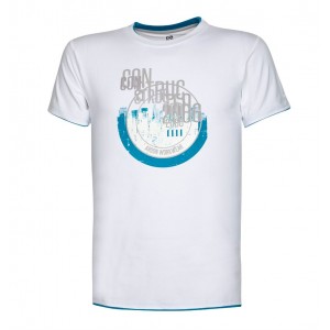 Tricou 4TECH CONSTRUCT alb - H9332