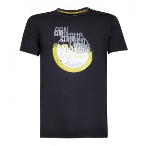 Tricou 4TECH CONSTRUCT negru - H9334