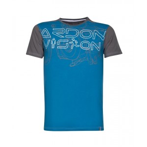Tricou VISION albastru - H9729