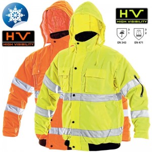 Jachetă de lucru Hi-Viz LEEDS