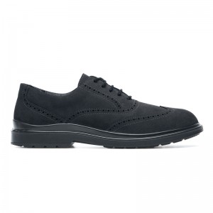 Pantofi de protectie English Suede Black 01 SRC