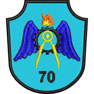 Emblema CENTRUL 70 GENIU AVIATIE