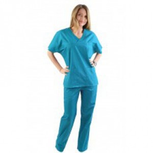 Costum medical turcoaz - unisex