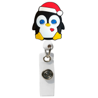 Ecuson retractabil   Christmas Penguin  