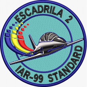 EMBLEMA  AVIATIE ESCADRILA 2 NEW