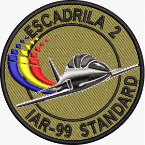 EMBLEMA  AVIATIE ESCADRILA 2 NEW