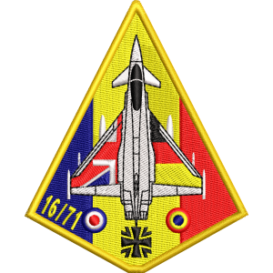 EMBLEMA F-16 EUROFIGHTER ESCADRILA 71 RICHTOFEN