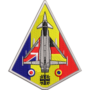 EMBLEMA F-16 EUROFIGHTER ESCADRILA 71 RICHTOFEN - 1