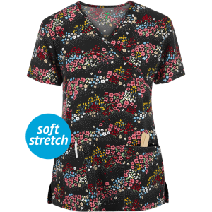 Bluza medicala   Town Arranged Ditsy Floral   (GT507ADF)