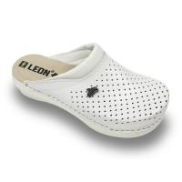 Saboti medicali Leon 100 Alb - dama