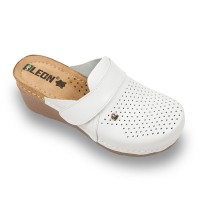 Saboti medicali Leon 1001 alb - dama