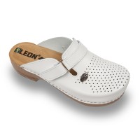 Saboti medicali Leon 159 alb - dama