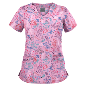 Bluza medicala   Super Cat Blush   (UA194UCB)