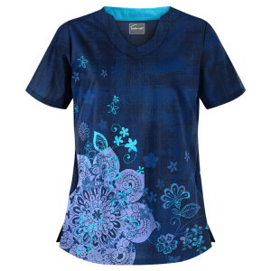 Bluza medicala   Floral Escape   (UA197ESN)