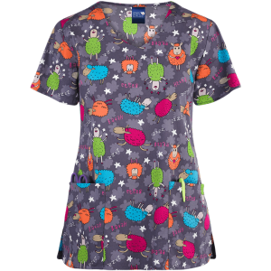 Bluza medicala   Zoe + Chloe Counting Sheep   (ZC122CTS)